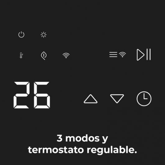 Cecotec ReadyWarm 2000 Max Box Ceramic Connected Calefactor Cerámico de Pared 2000W
