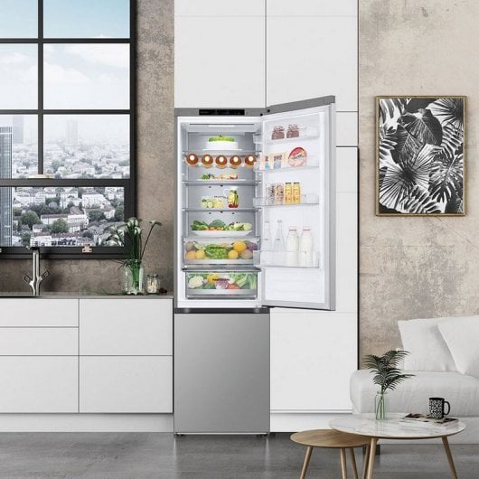 LG GBV5240DPY Combi D Kühlschrank Edelstahl Anti-Fingerabdruck