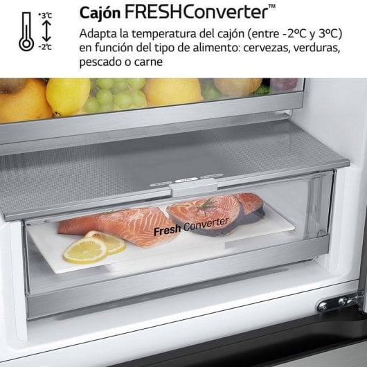 LG GBV5240DPY Combi D Kühlschrank Edelstahl Anti-Fingerabdruck