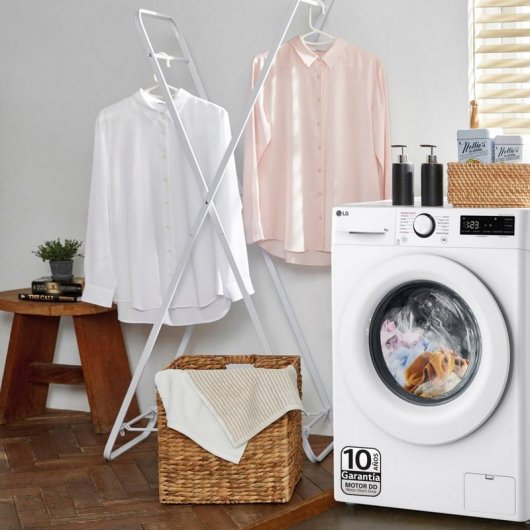 LG F4WR5009A3W Lavadora de Carga Frontal 9Kg A Blanca