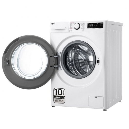 LG F4WR5009A3W Lavadora de Carga Frontal 9Kg A Blanca