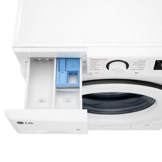 LG F4WR5009A3W Lavadora de Carga Frontal 9Kg A Blanca