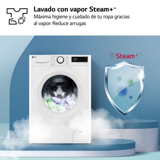 LG F4WR5009A3W Lavadora de Carga Frontal 9Kg A Blanca