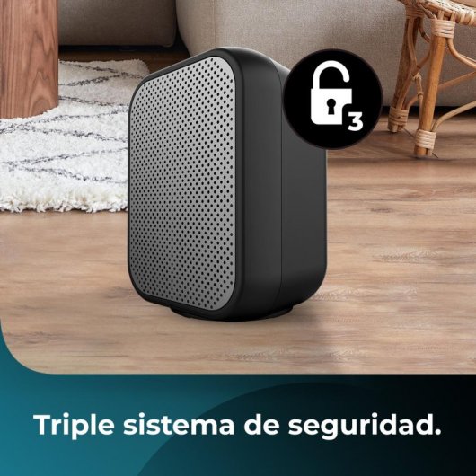 Cecotec ReadyWarm 1500 Max Ceramic Black Calefactor Cerámico 1500W