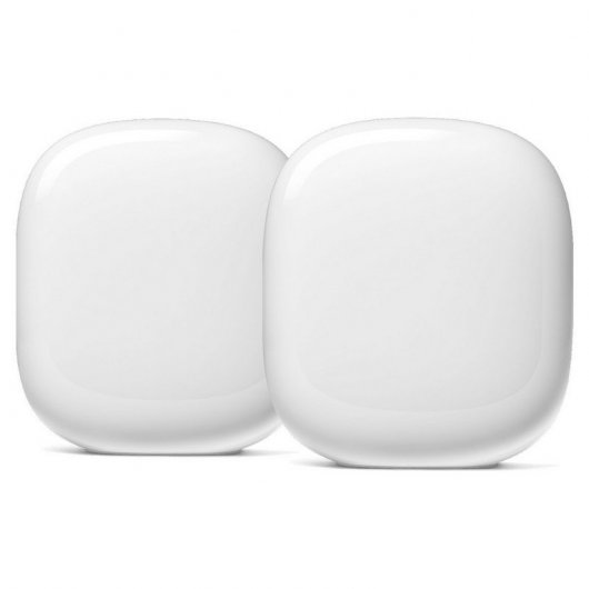Google Nest WiFi Pro Roteador WiFi 6E Branco Pacote 2 Unidades