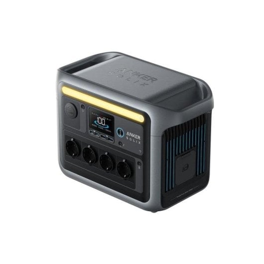 Powerstation Anker Solix C1000X 1056Wh 6 AC 4 USB LiFePO4 LED WLAN Solar Schnellladung