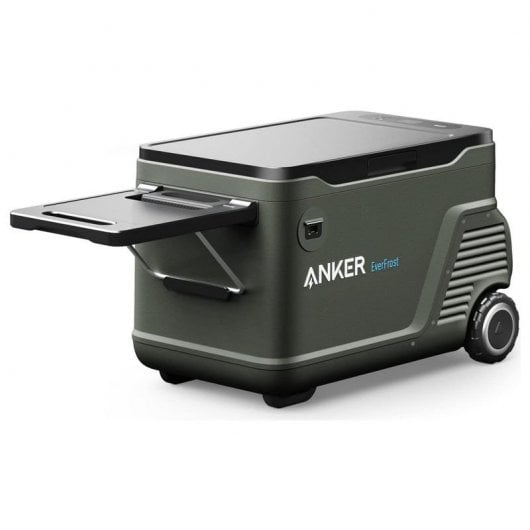 Frigorifero elettrico portatile Anker EverFrost Powered Cooler 40 da 43 litri con schermo LCD e ruote