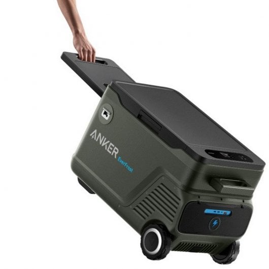 Frigorifero elettrico portatile Anker EverFrost Powered Cooler 40 da 43 litri con schermo LCD e ruote