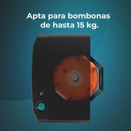 Estufa a Gás de Chama Azul Cecotec ReadyWarm 4200 BlueFlame Foldable 4 200W Plegável