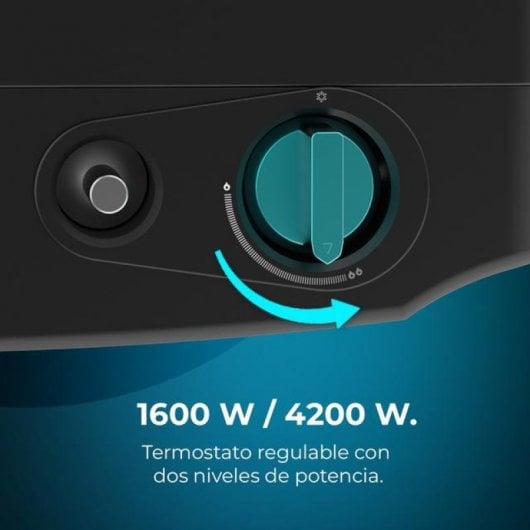 Cecotec ReadyWarm 4200 BlueFlame Foldable Estufa de Gas de Llama Azul Plegable 4200W