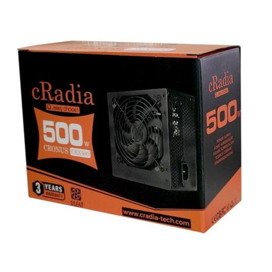 cRadia Cronus Fonte de Alimentação Silent ATX 500W