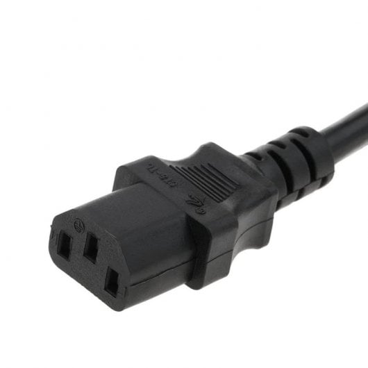 Câble d'extension d'alimentation externe Cradia IEC60320 C19H - C20M 0,6 m Noir