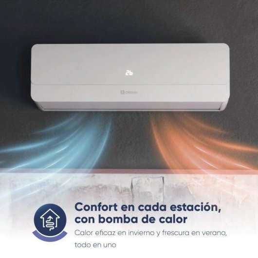 Condizionatore split originale Airnature 2250 WiFi 1x1 con pompa di calore 2250 Frigories