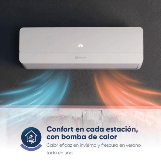 Condizionatore Split Origial Airnature 3000 WiFi 12.000 BTU Inverter Pompa di Calore WiFi