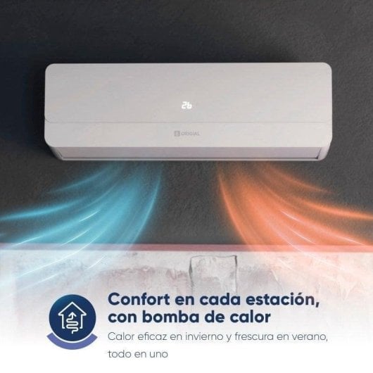 Origial Airnature 3000 WiFi Aire Acondicionado Split 1x1 con Bomba de Calor 3000 Frigorías
