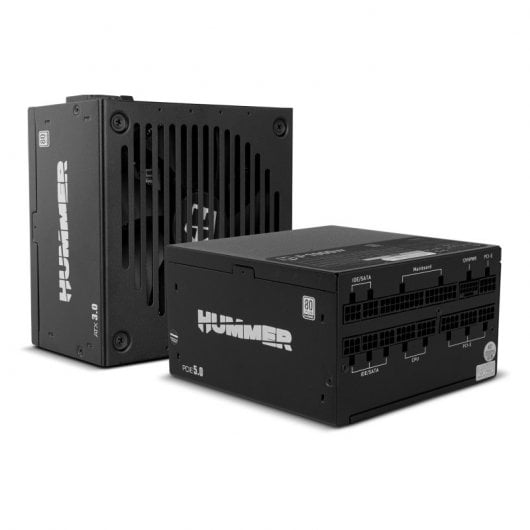 Alimentatore NOX Hummer P 1000 W PCIE 5.0 ATX 3.0 80 Plus Platino