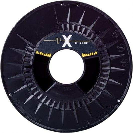 X Filament Filamento PLA Efecto SEDA Impresora 3D 1,75mm 1Kg Gold