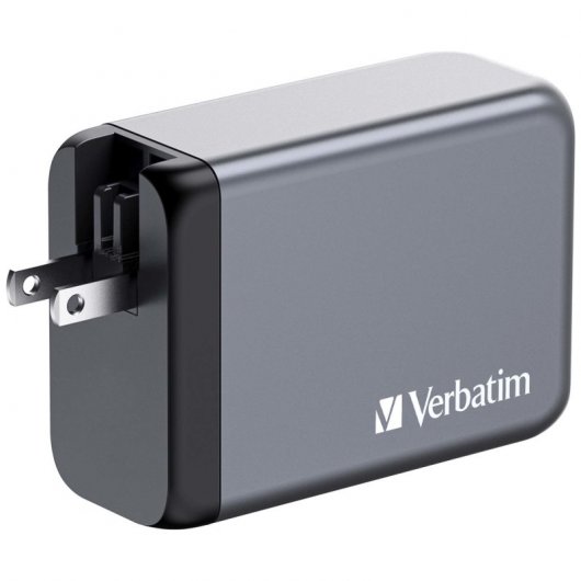 Verbatim GNC-240 Cargador GaN 240W Carga Rápida Gris