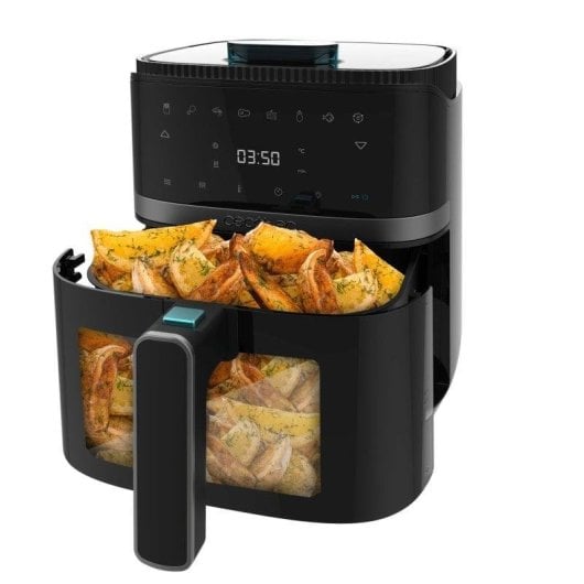 Friggitrice ad aria Cecotec Cecofry Drip 5000 5,5L 1500W con spray acqua e 8 menu