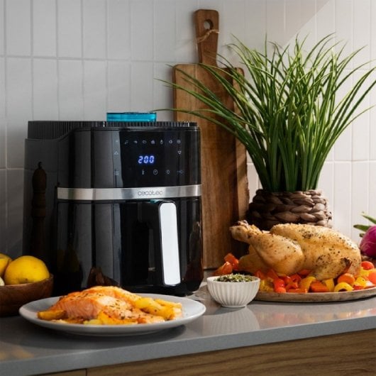 Cecotec Cecofry Drip 5000 Freidora de Aire sin Aceite 5L 1500W Negra