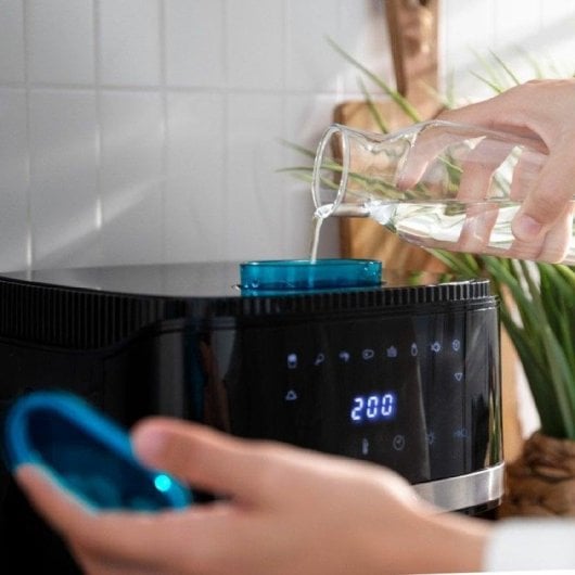 Friggitrice ad aria Cecotec Cecofry Drip 5000 5,5L 1500W con spray acqua e 8 menu