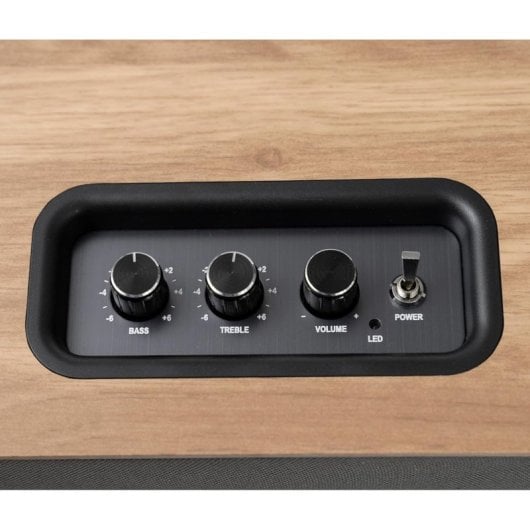 Vulkkano T40 ARC Enceinte de bureau active 40W Marron