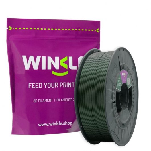 Winkle Filamento 3D PLA HD 1.75mm 300g Verde Interferencia