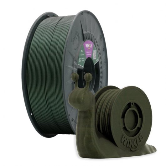 Winkle Filamento 3D PLA HD 1.75mm 1Kg Verde Interferencia
