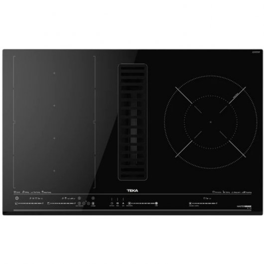 Tekka MasterSense Air AFC 87628 MST Placa de Inducción con Campana Integrada 4 Zonas 80cm