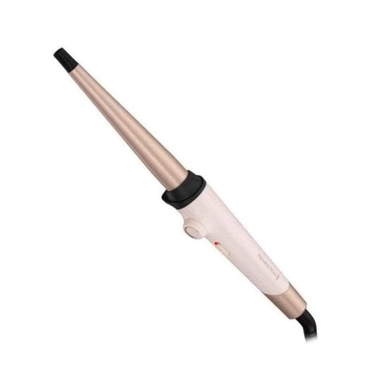 Modelador de Cabelo Cónico Remington CI4740 Cerâmico 13-25 mm 200°C Desligamento Automático Bege e Preto