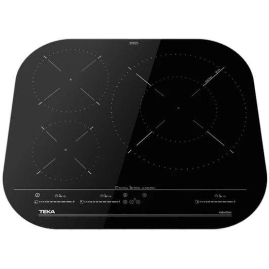 Placa de Indução Teka IKC 63320 MSP BK 3 Zonas 60cm Vidro Preto