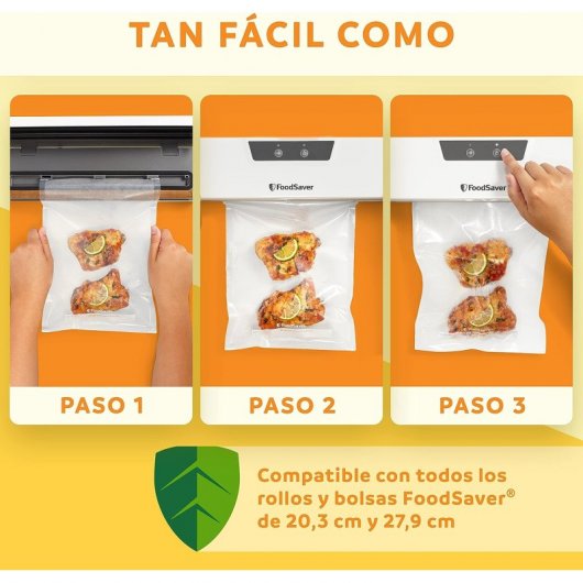 FoodSaver Everyday VS0290X Envasadora al Vacío para Alimentos