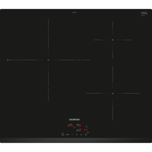 Siemens iQ300 EH631BDB6E Plaque à induction 3 zones 60 cm Noir