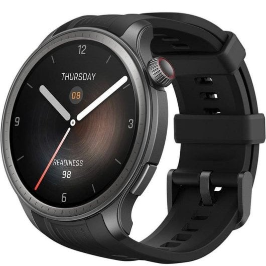 Amazfit Balance Bluetooth GPS NFC WiFi 46mm AMOLED Schwarz Wasserdicht 5ATM SpO2 Puls Schlaf
