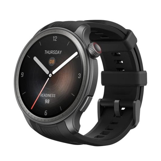 Amazfit Balance Bluetooth GPS NFC WiFi 46mm AMOLED Schwarz Wasserdicht 5ATM SpO2 Puls Schlaf
