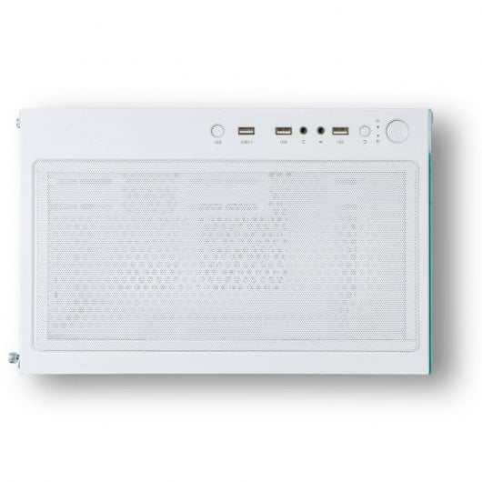 Nox Hummer Vision Midi Tower Cristal Templado USB 3.0 Blanca