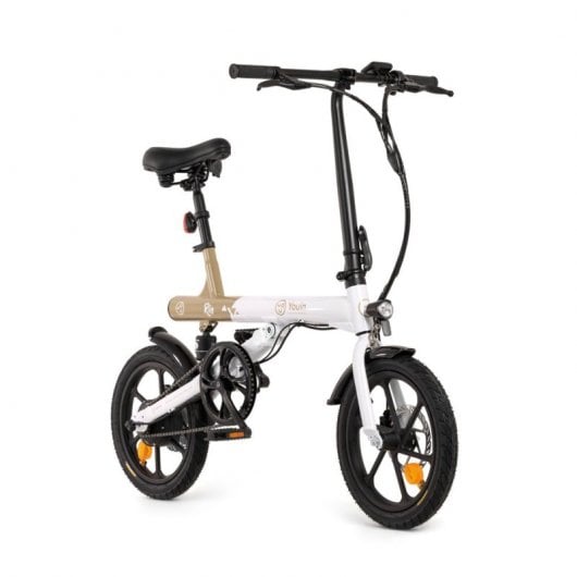 Youin Rio Bicicleta Elétrica Dobrável 16" 250W 45Km Autonomia Suspensão Traseira