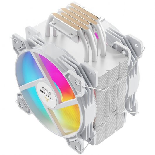 Forgeon Solarian 5Pipes White ARGB Ventilador CPU 2x120mm Blanco