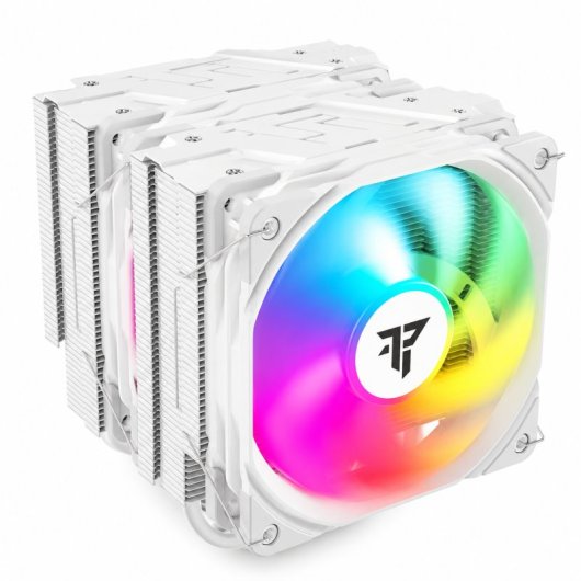 Tempest Cooler 6Pipes Blanc A-RGB Double dissipateur thermique Ventilateur CPU 2x120 mm Blanc