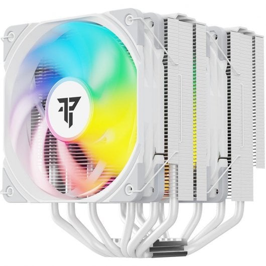 Tempest Cooler 6Pipes Bianco A-RGB Ventola CPU doppio dissipatore di calore 2x120mm Bianco