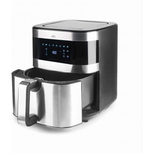 Lacor 69511 Ecofry Heißluftfritteuse, 5,5 l, 1700 W, Edelstahl