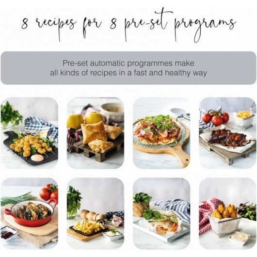 Lacor 69511 Ecofry Heißluftfritteuse, 5,5 l, 1700 W, Edelstahl