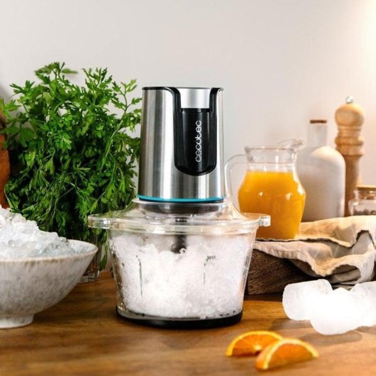 Cecotec ChopBeat 2000 Delhi Glass Picadora Compacta 500W