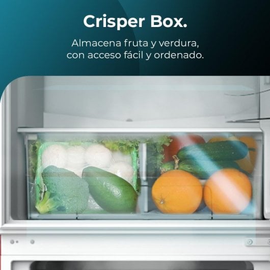 Cecotec Bolero CoolMarket Combi Origin 300 Red E Frigorífico Combi Retro E Rojo
