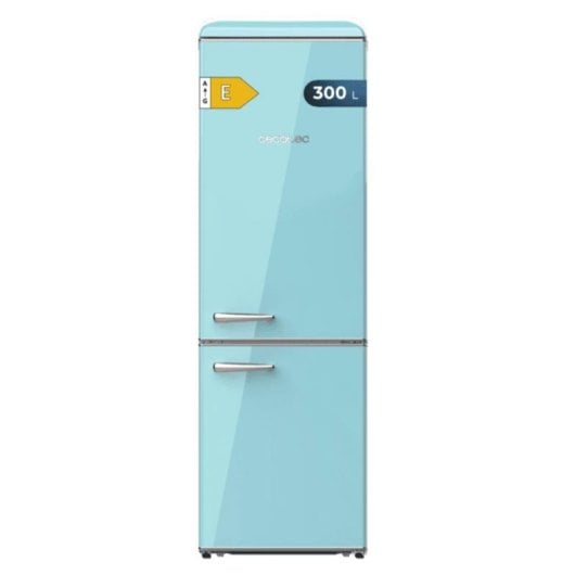 Frigorífico Combi Cecotec Bolero CoolMarket Combi Origin 300 Blue E Defrost 192cm 300L E Azul