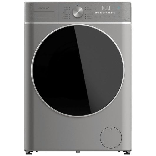 Cecotec Bolero Wash&Dry 8580 Inverter Steel B Máquina de Lavar e Secar Roupa 8Kg/5Kg B Aço Inoxidável