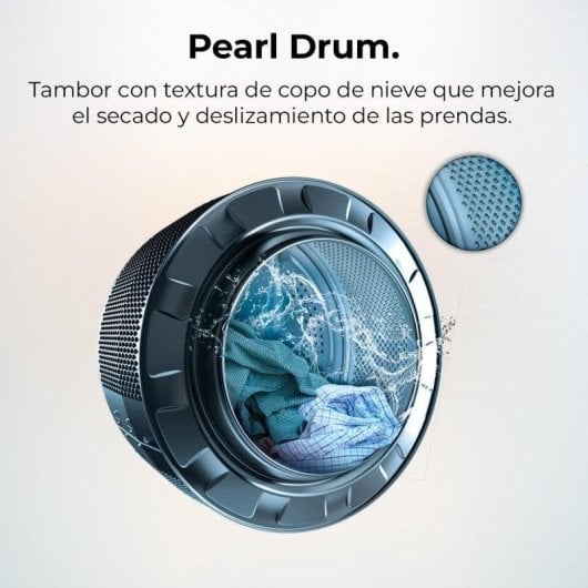 Lavasecadora Cecotec 10 kg B Bolero Wash&Dry 10680 Inverter Steel B vapor y motor Inverter