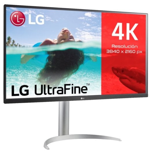 LG 32UP55NP-W Monitor PC 80 cm (31.5") 3840 x 2160 Pixel 4K Ultra HD Bianco