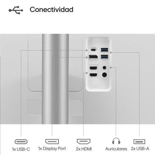 LG 32UP55NP-W 31.5" LED UltraHD 4K FreeSync USB-C