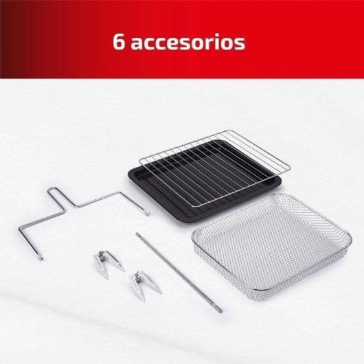 Air Fryer Ufesa Magnum Janela 23 L 1800 W Dupla Resistência Preta